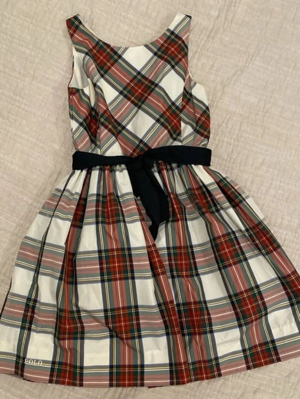 Polo Ralph Lauren Plaid Christmas dress